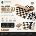 3D Printed Foldable Travel Chess Set