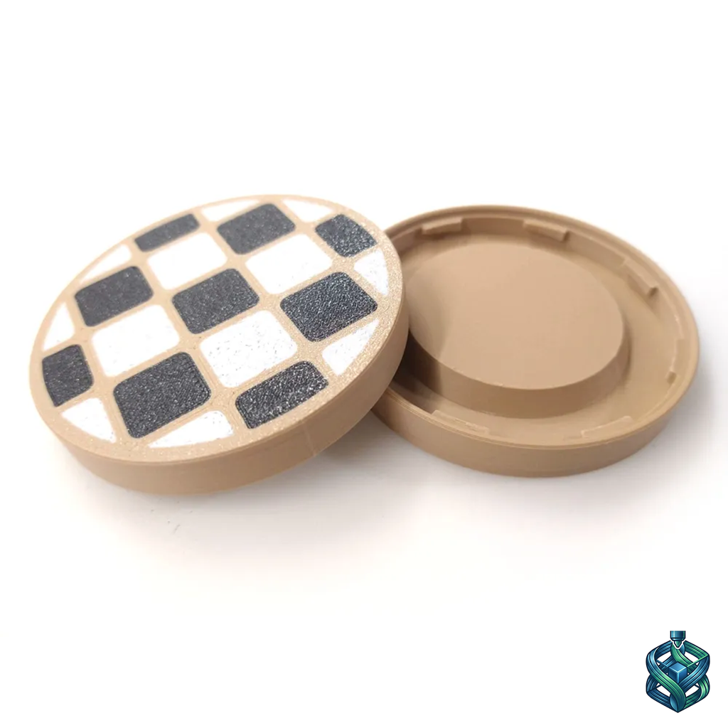 3D Printed Foldable Travel Chess Set